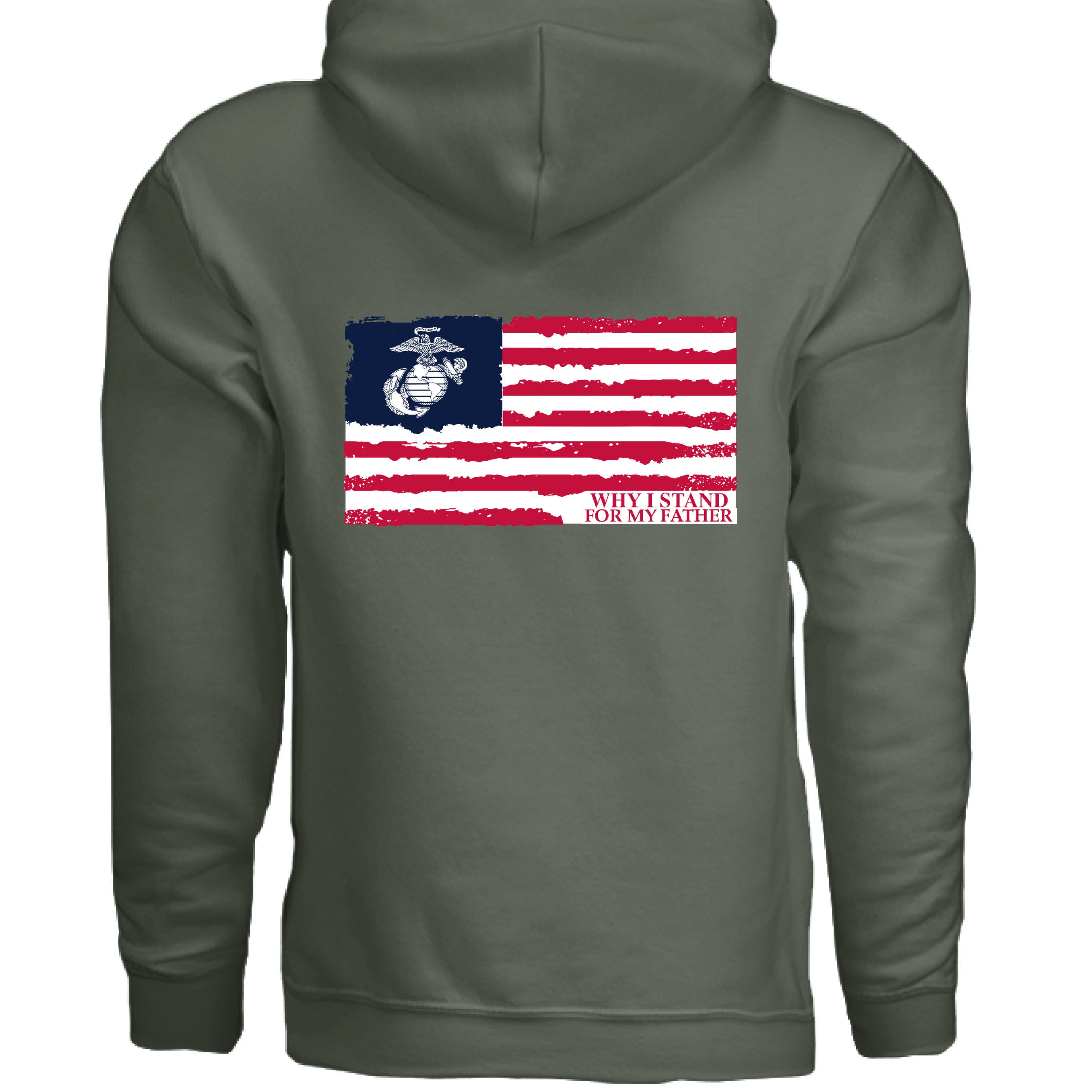 MILITARY GREEN - BACK