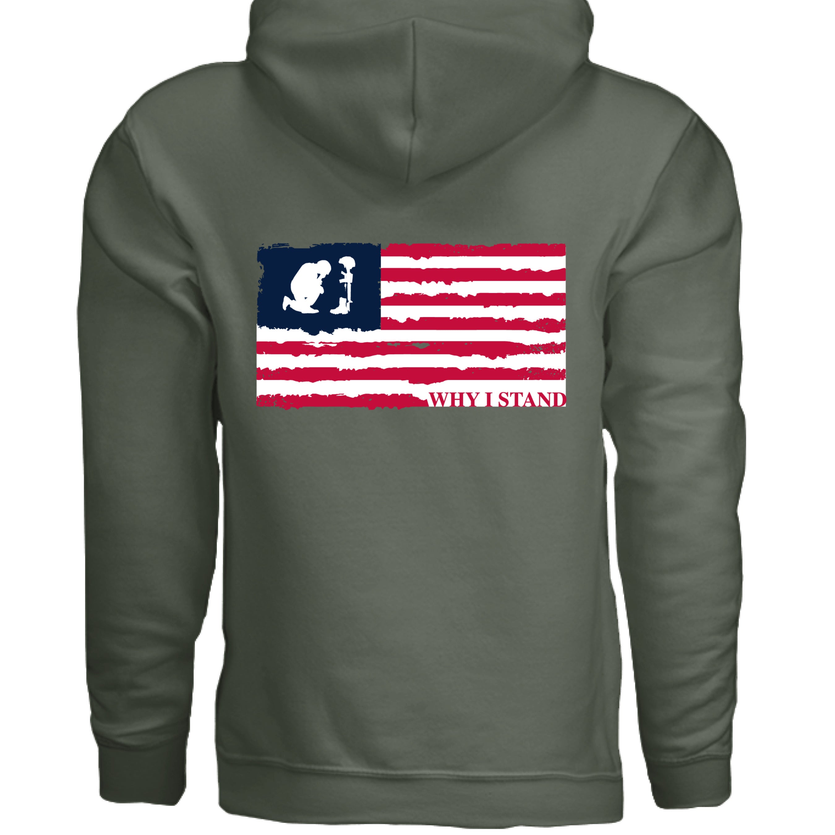 MILITARY GREEN - BACK