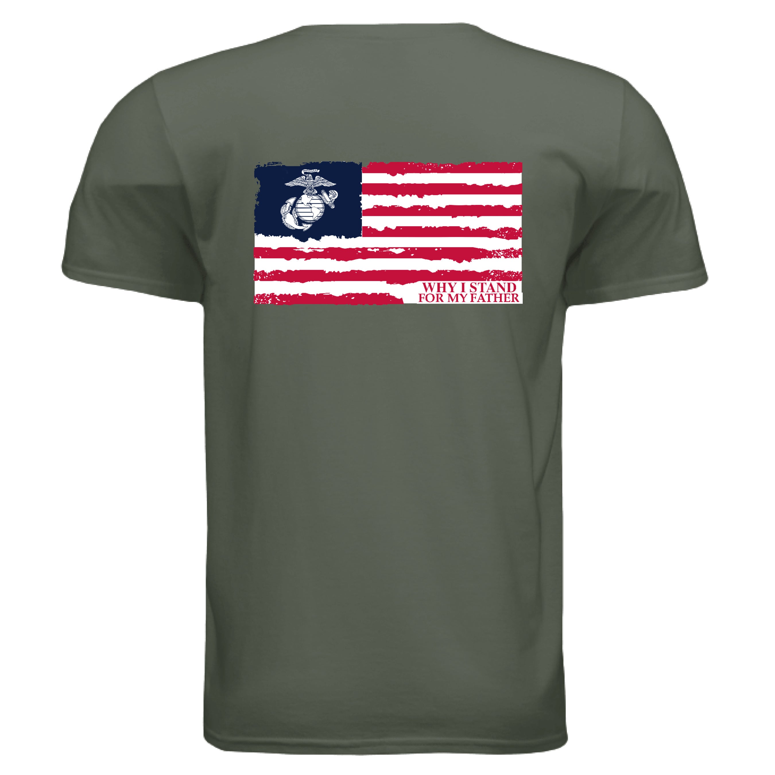 MILITARY GREEN - BACK