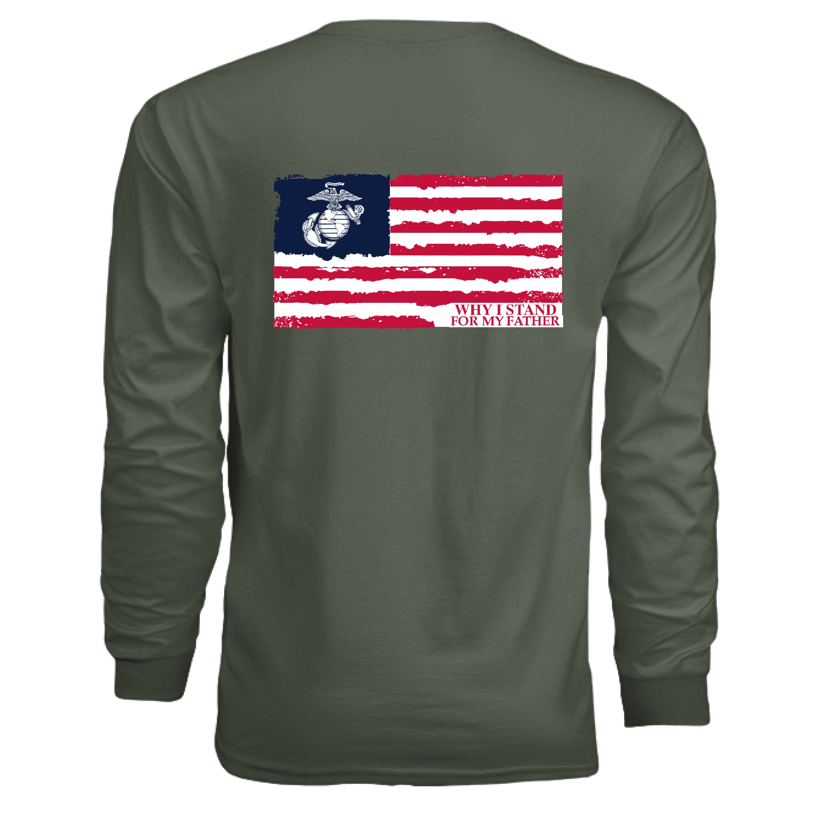 MILITARY GREEN - BACK