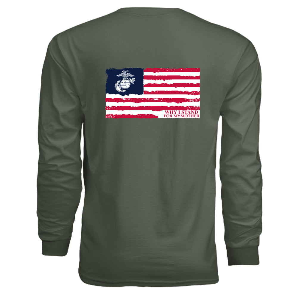 MILITARY GREEN - BACK