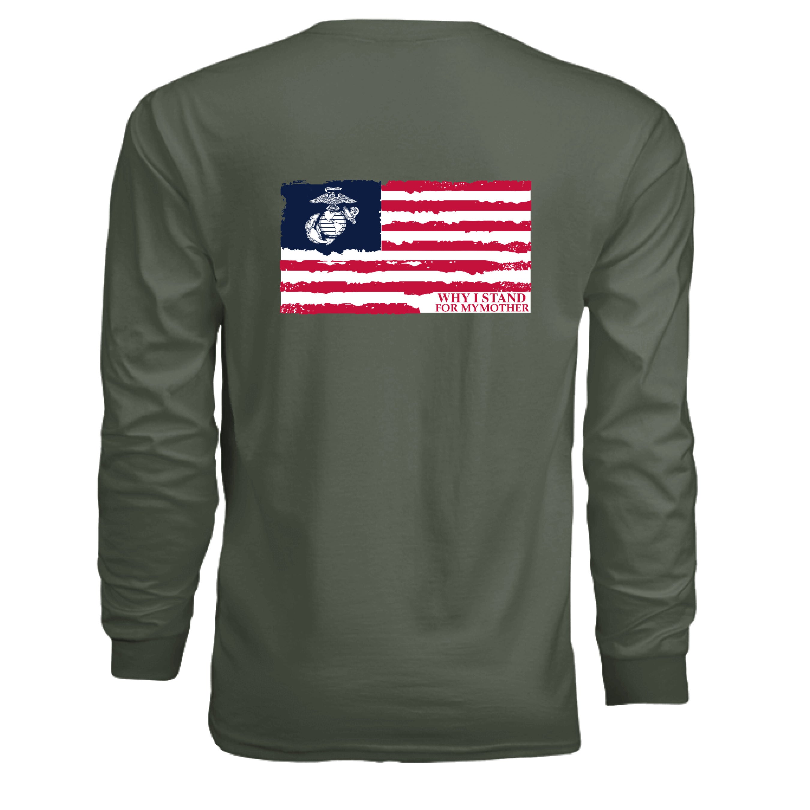 MILITARY GREEN - BACK