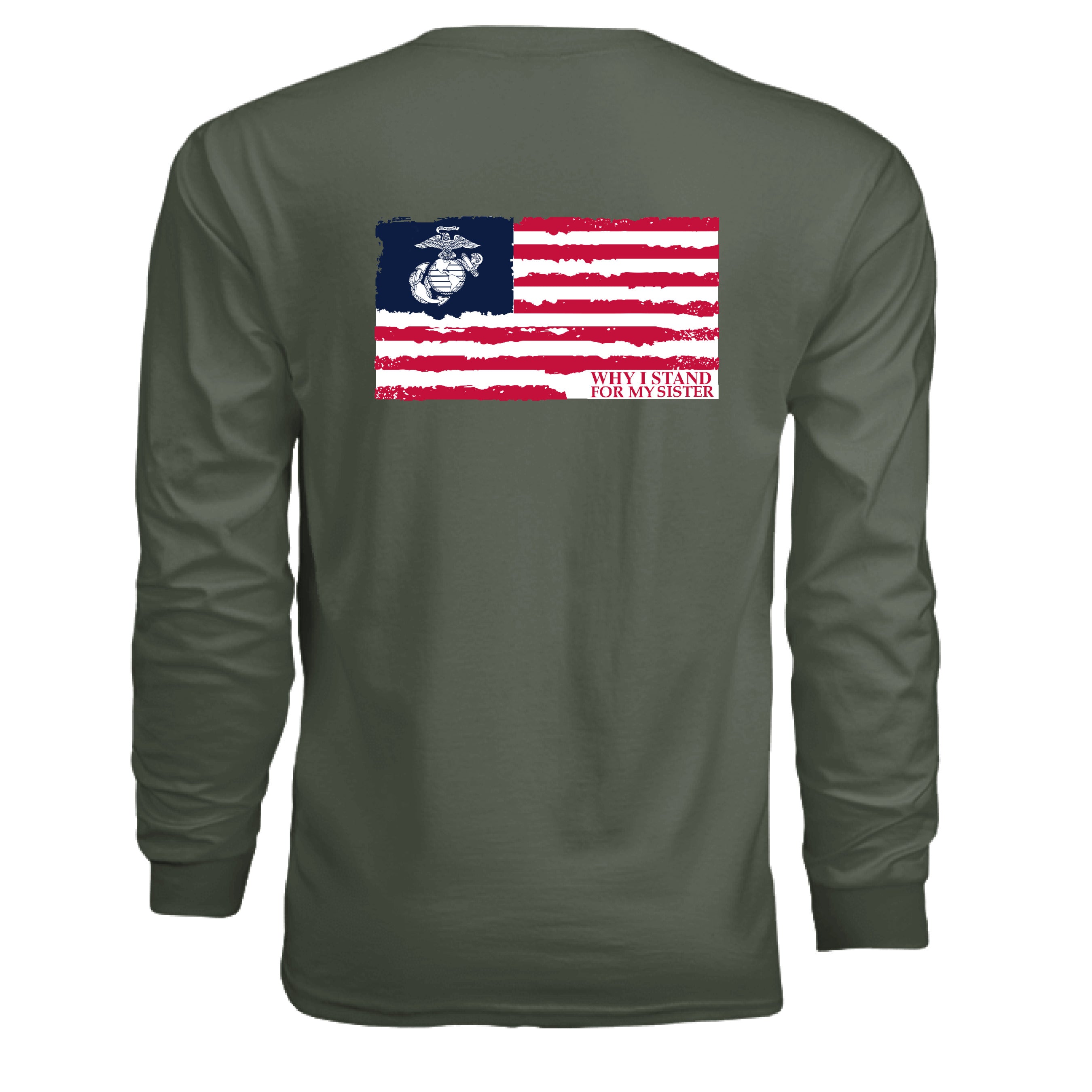 MILITARY GREEN - BACK