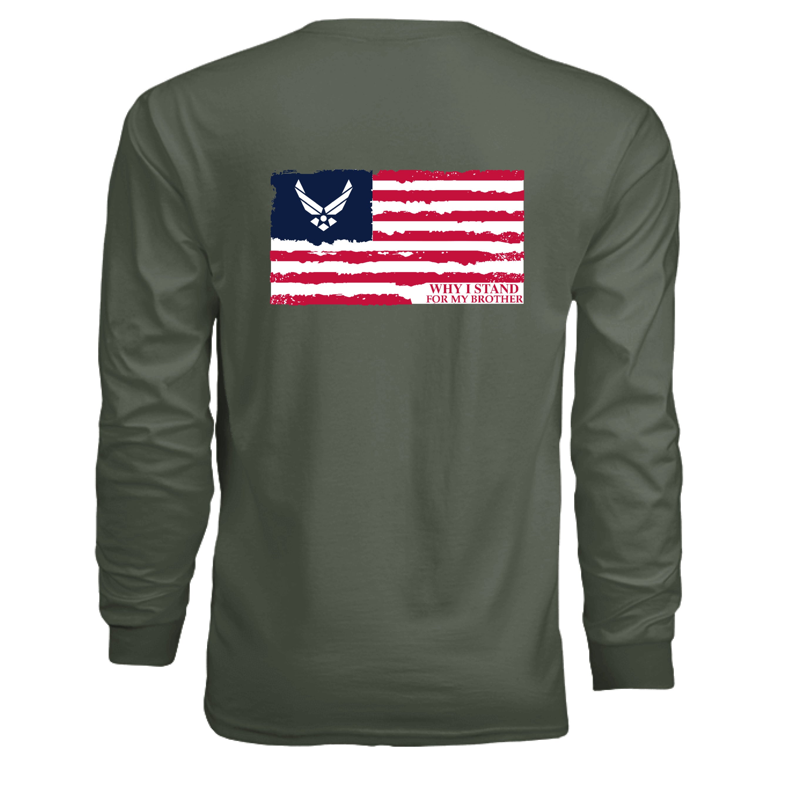 MILITARY GREEN - BACK