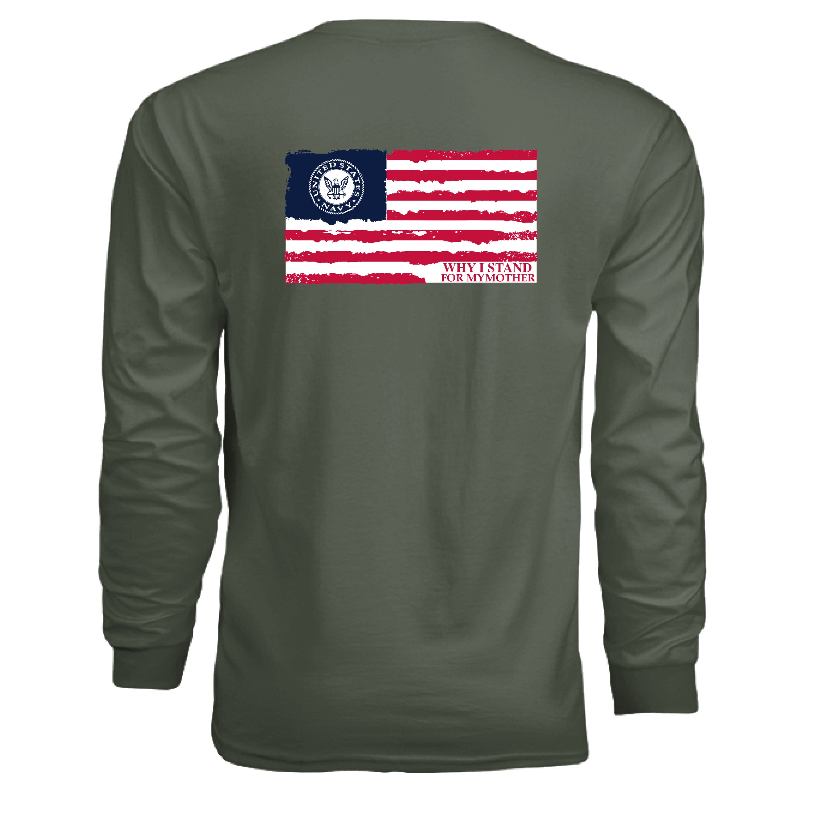 MILITARY GREEN - BACK