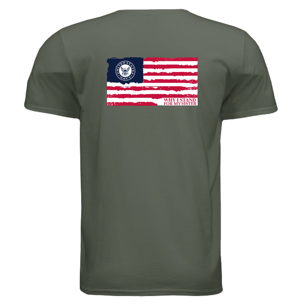 MILITARY GREEN - BACK